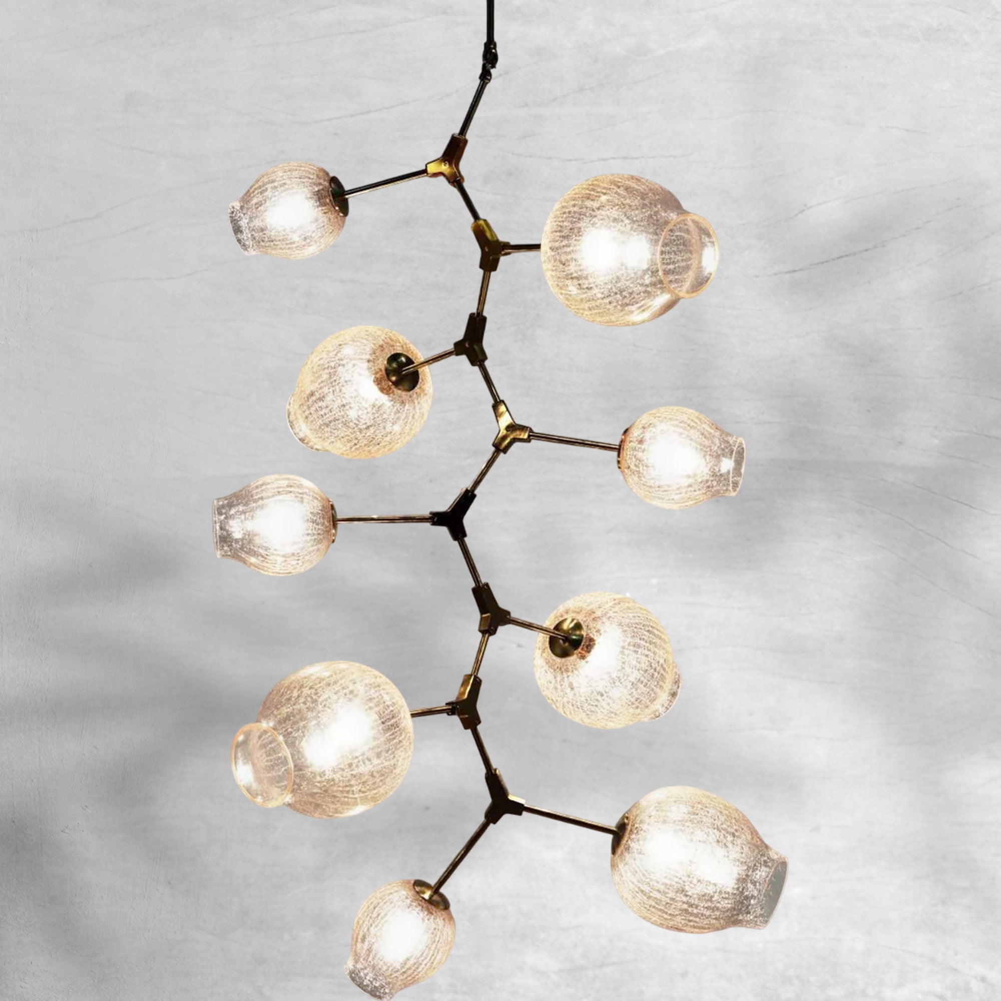 Covington Drop  Globe Branching Bubble Chandelier 38''