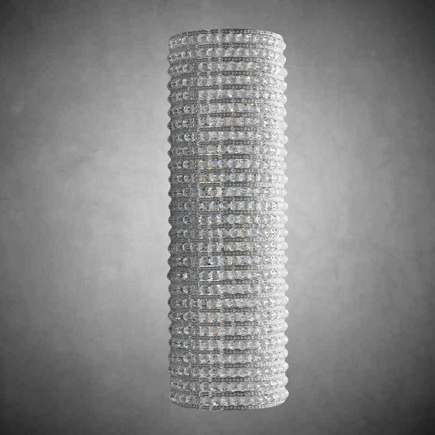 Halos Clear Crystal Beads Wall Sconce 21"H 36"H