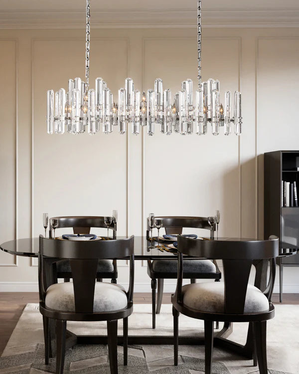 Bonington Rectangular chandelier  54” 72"