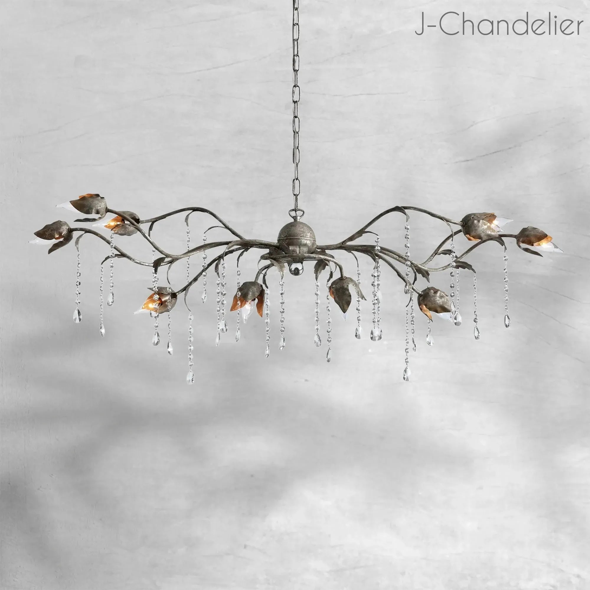 Viticcio Rectangular Chandelier 52'' 61" 71''