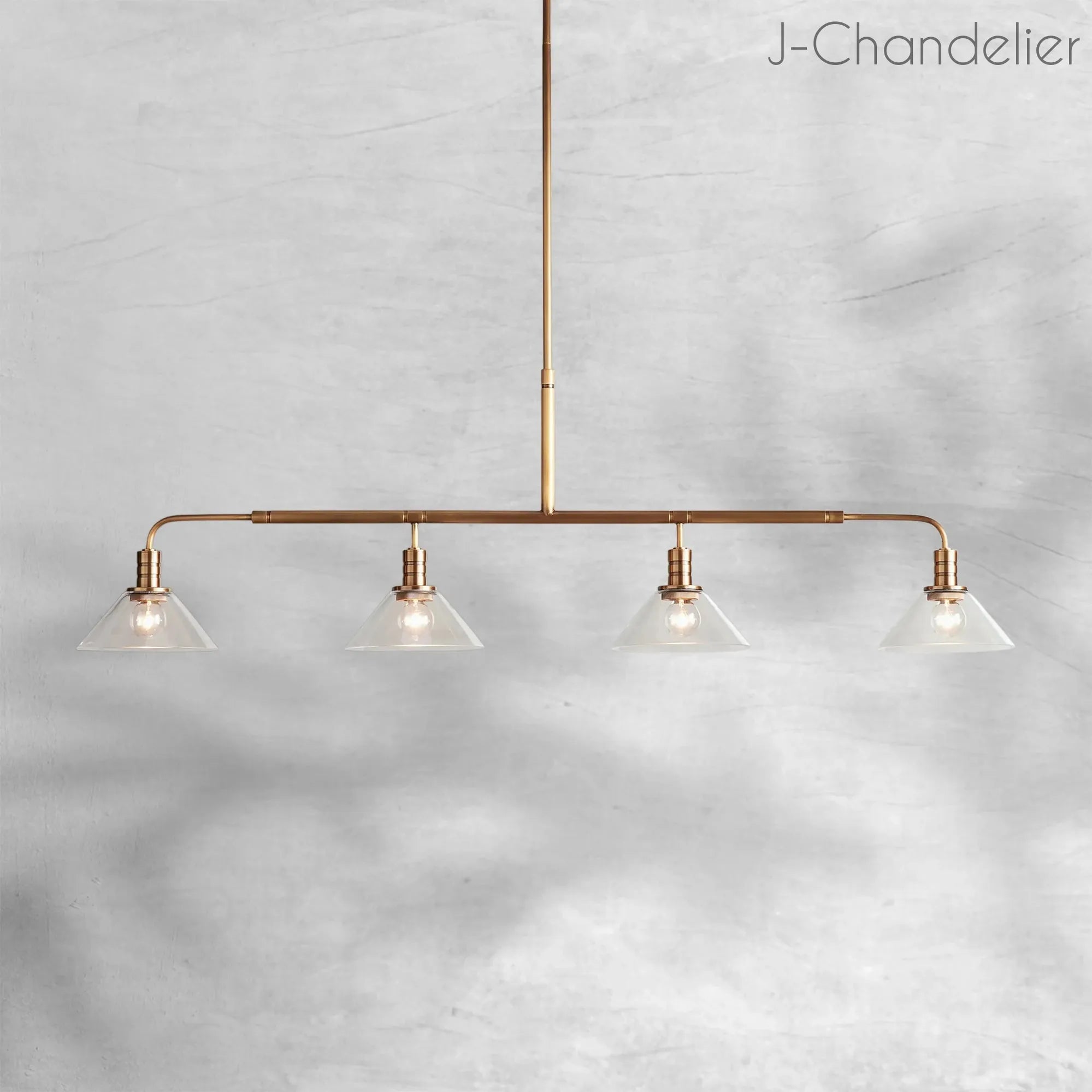 Theron Linear Chandelier 50"60"