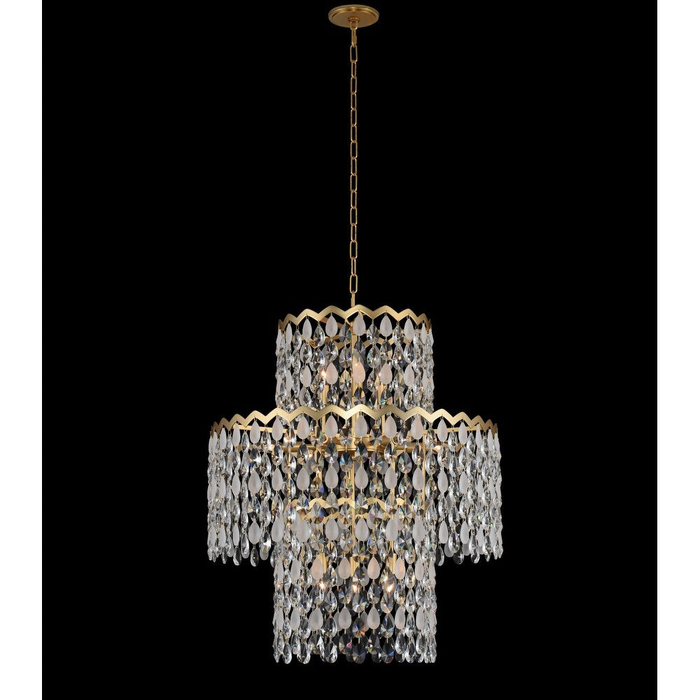 Caretta 27" Wide Drum Chandelier with Firenze