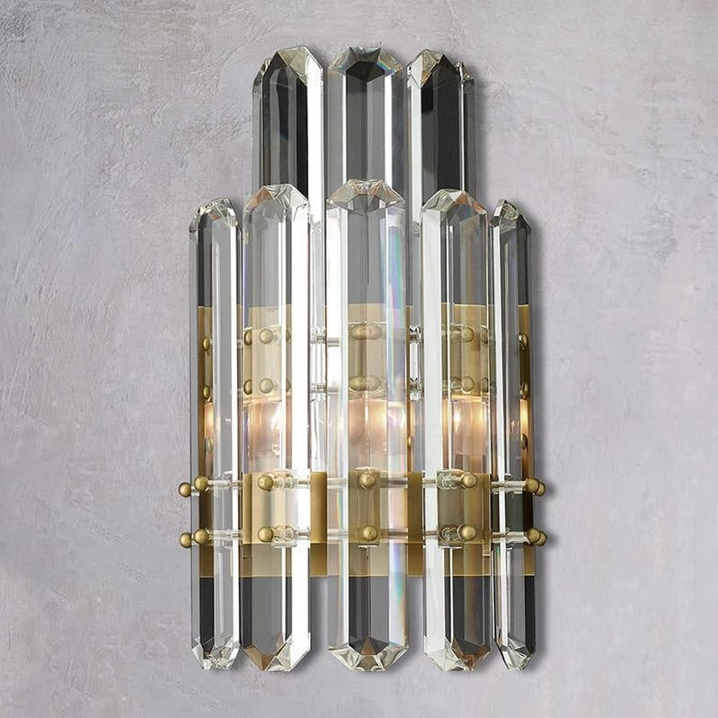 Bonington Crystal  Wall Sconce