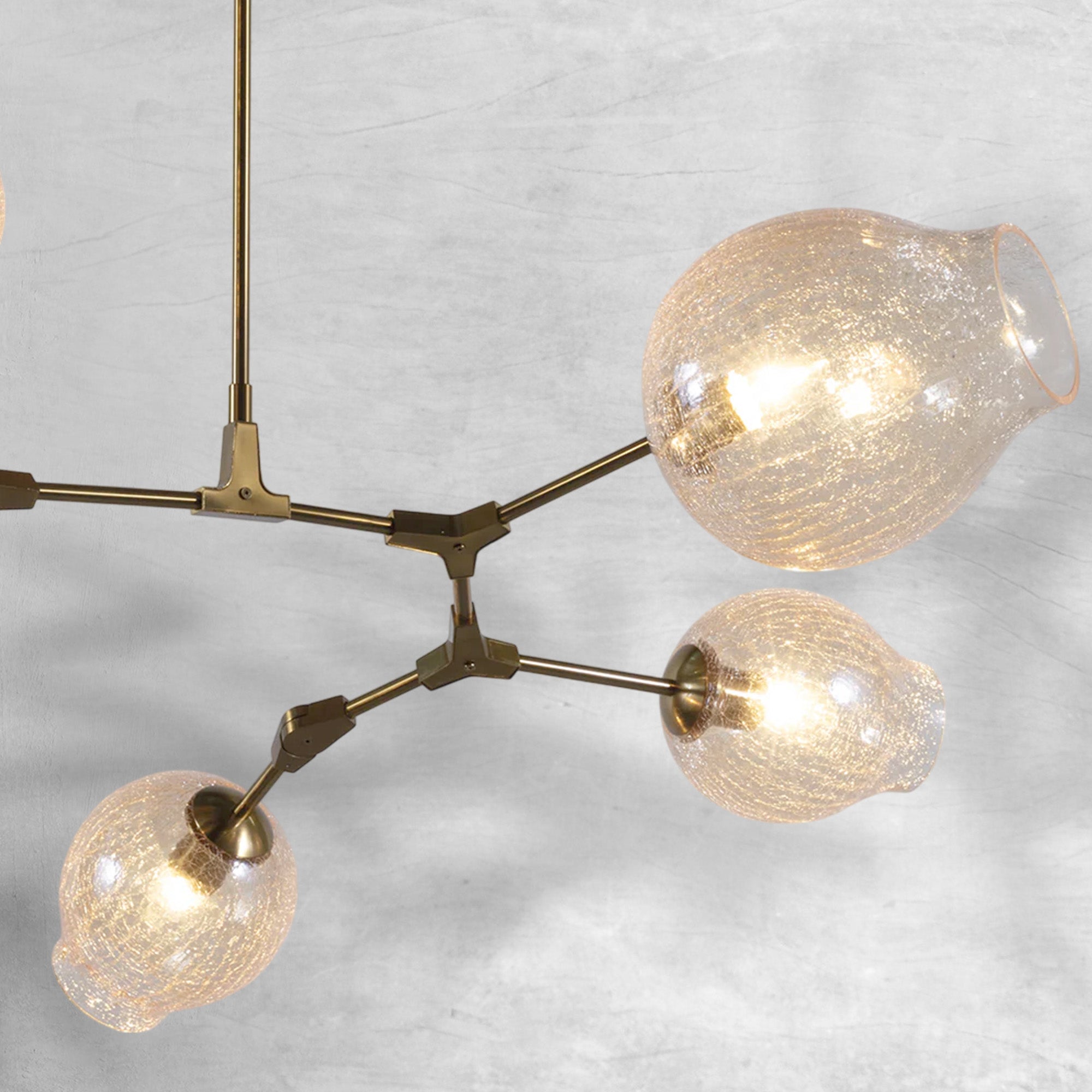 Covington Drop  Globe Branching Bubble Chandelier 30''