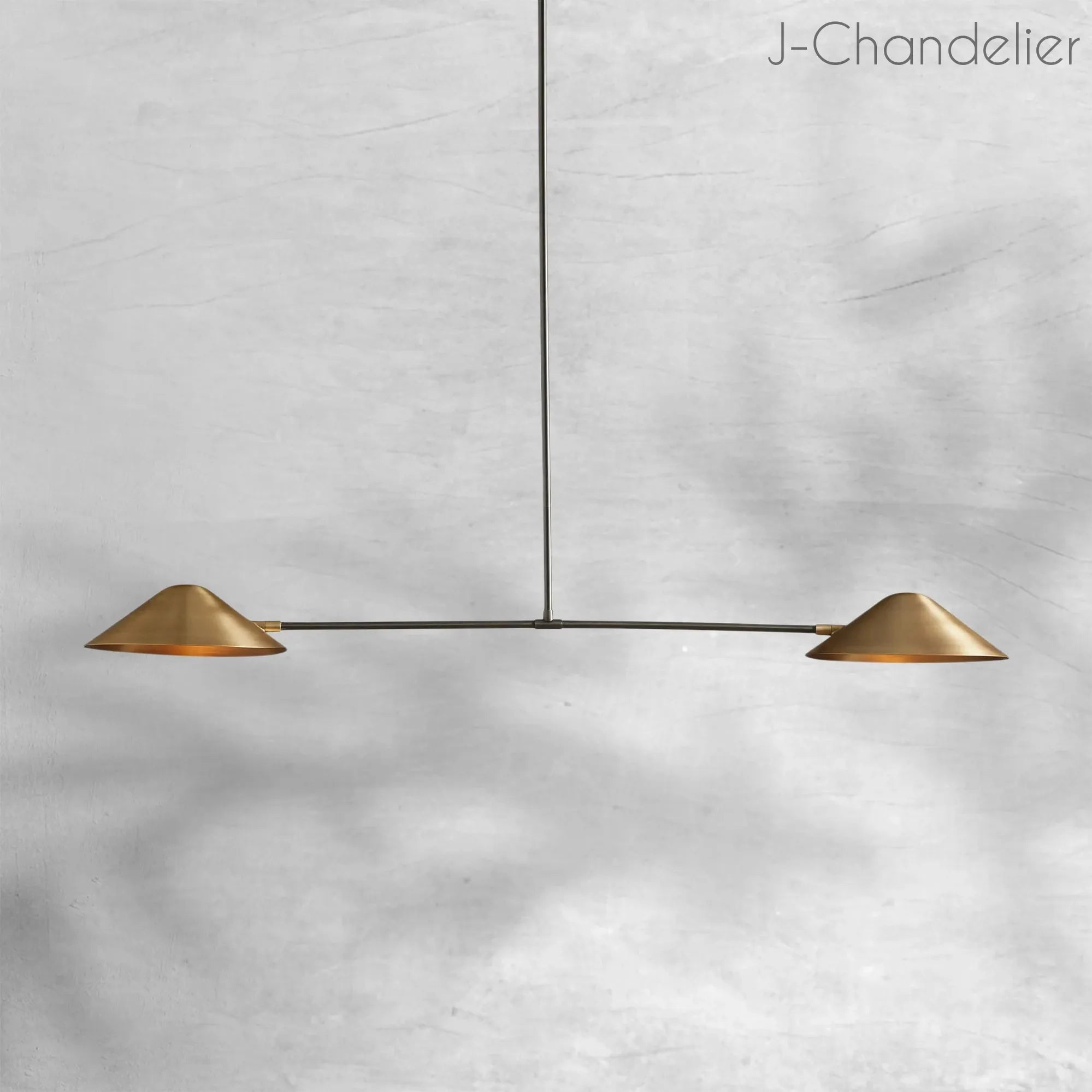Simms 2-Light Linear Chandelier