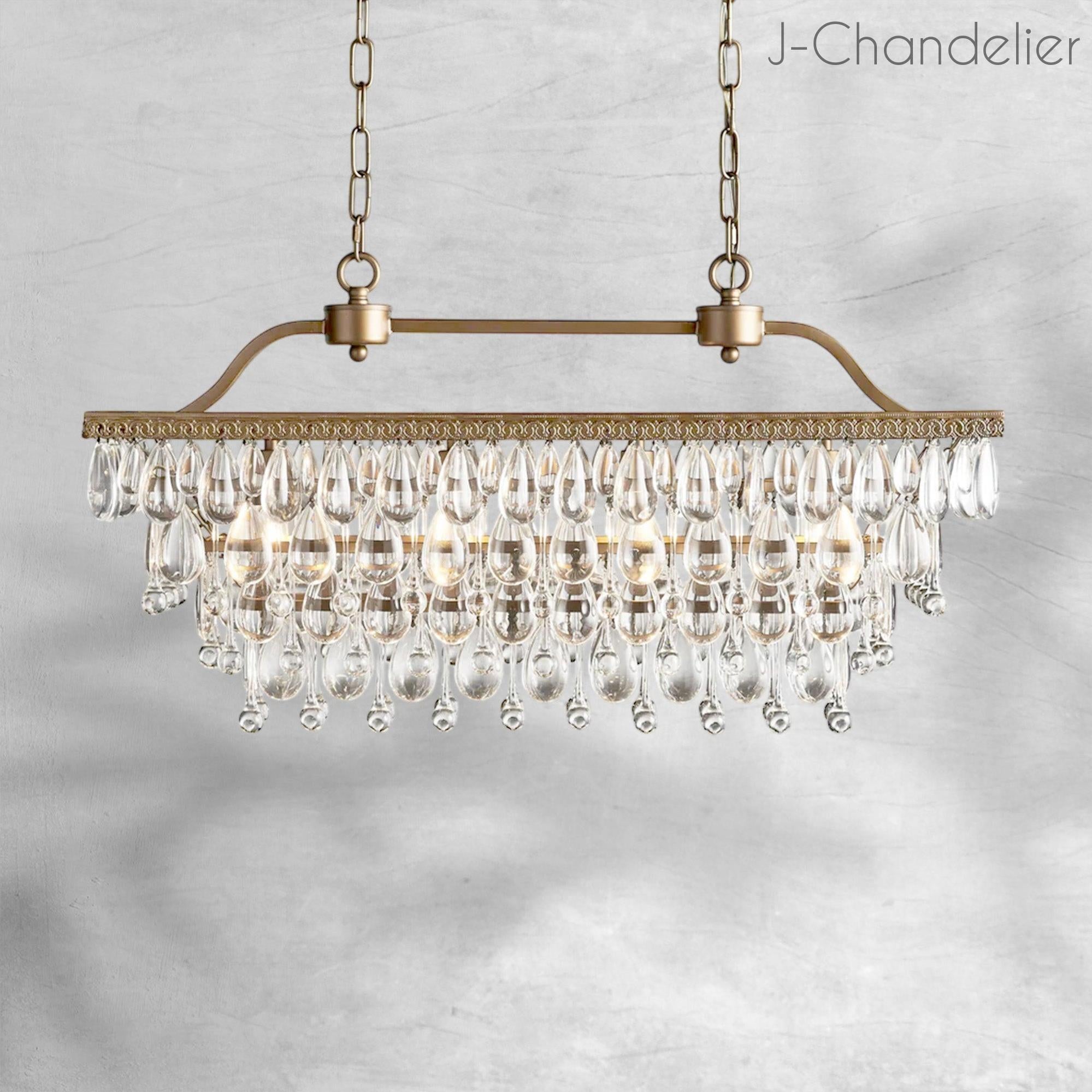 Anabella Rectangular Chandelier