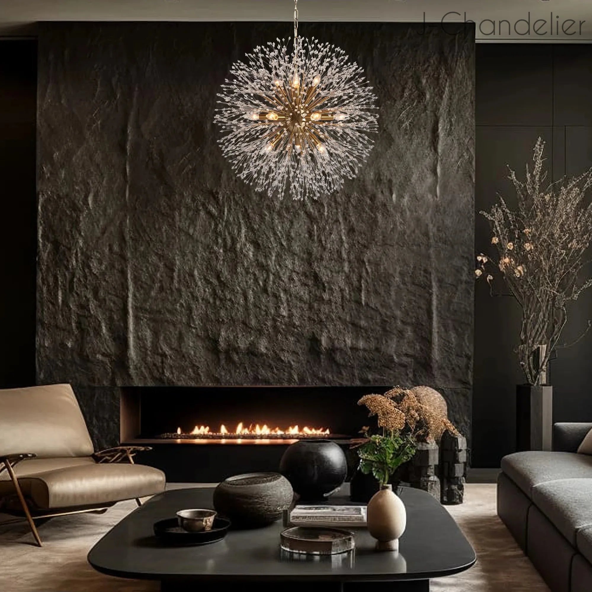 Dandelion Round Chandelier 22"30"43"