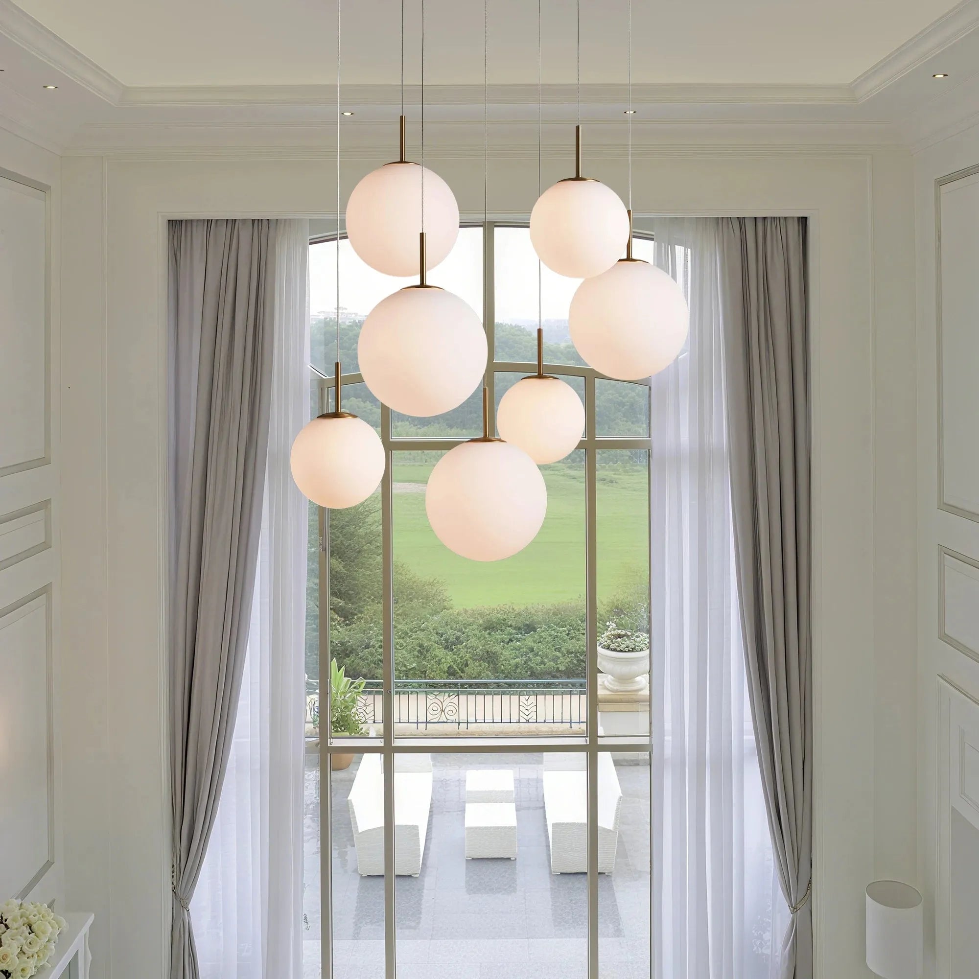 Casen Round Chandelier 20''28''34''43''