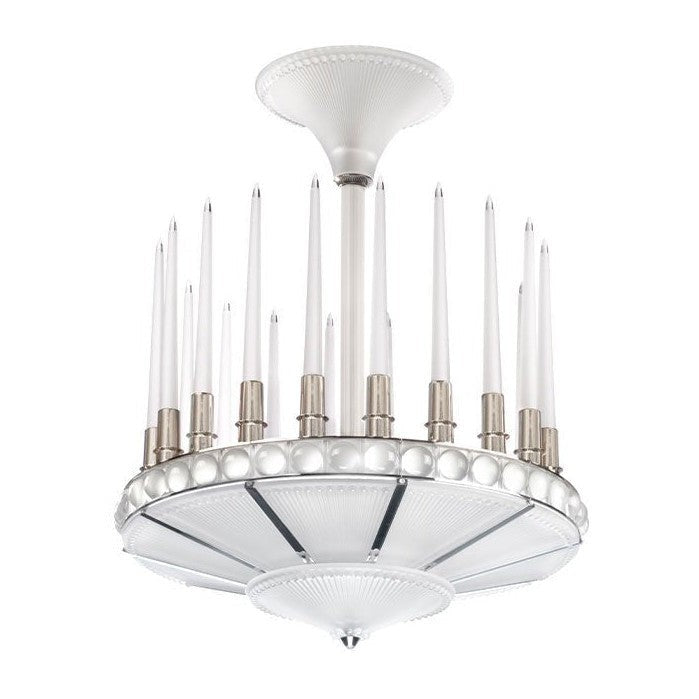 Peres Candles Chandelier 27D"