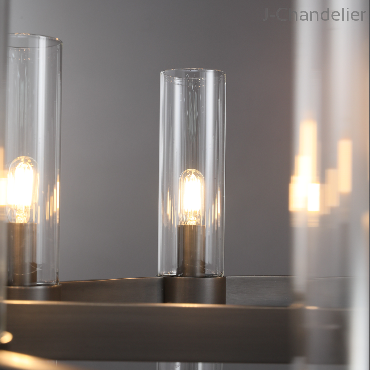 Lavelle Round Blown Glass Chandelier 36"