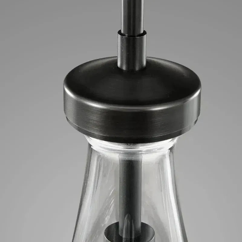 Raindrop Round Chandelier 2-Light 5"