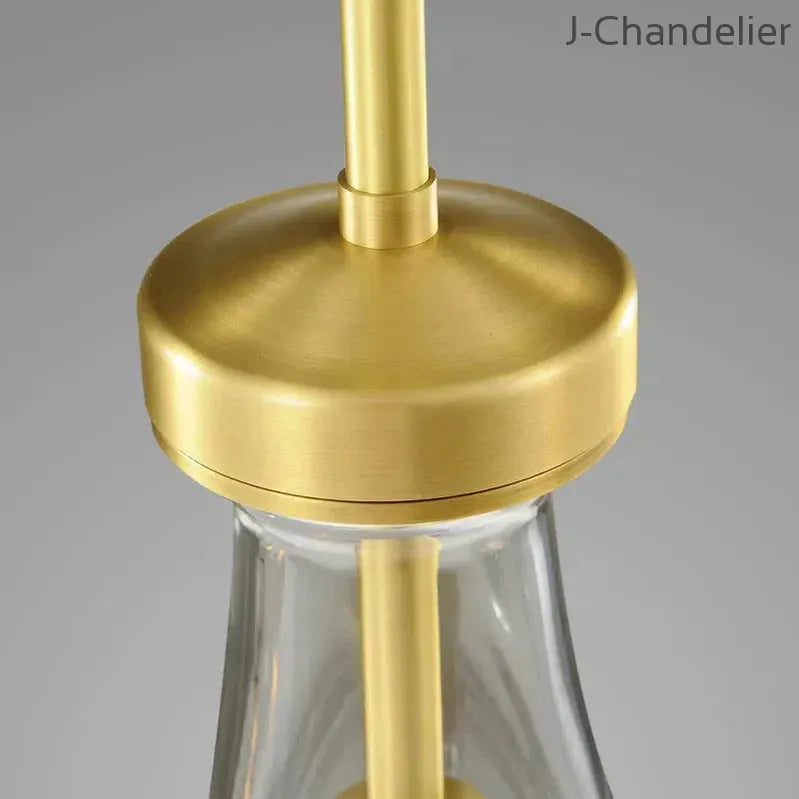 Raindrop Linear Chandelier 5-Light 36"