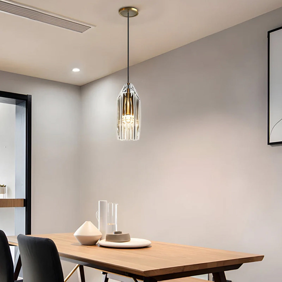 Chapt Crystal Shade Pendant Light