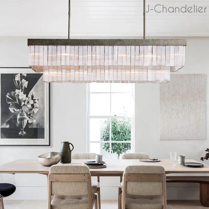 Cameron Rectangular Chandelier 49''59''