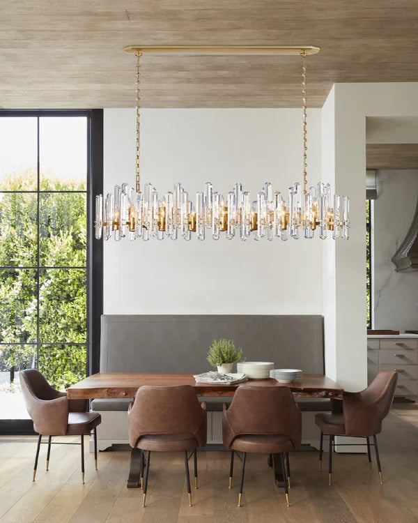 Bonington Rectangular chandelier  54” 72"