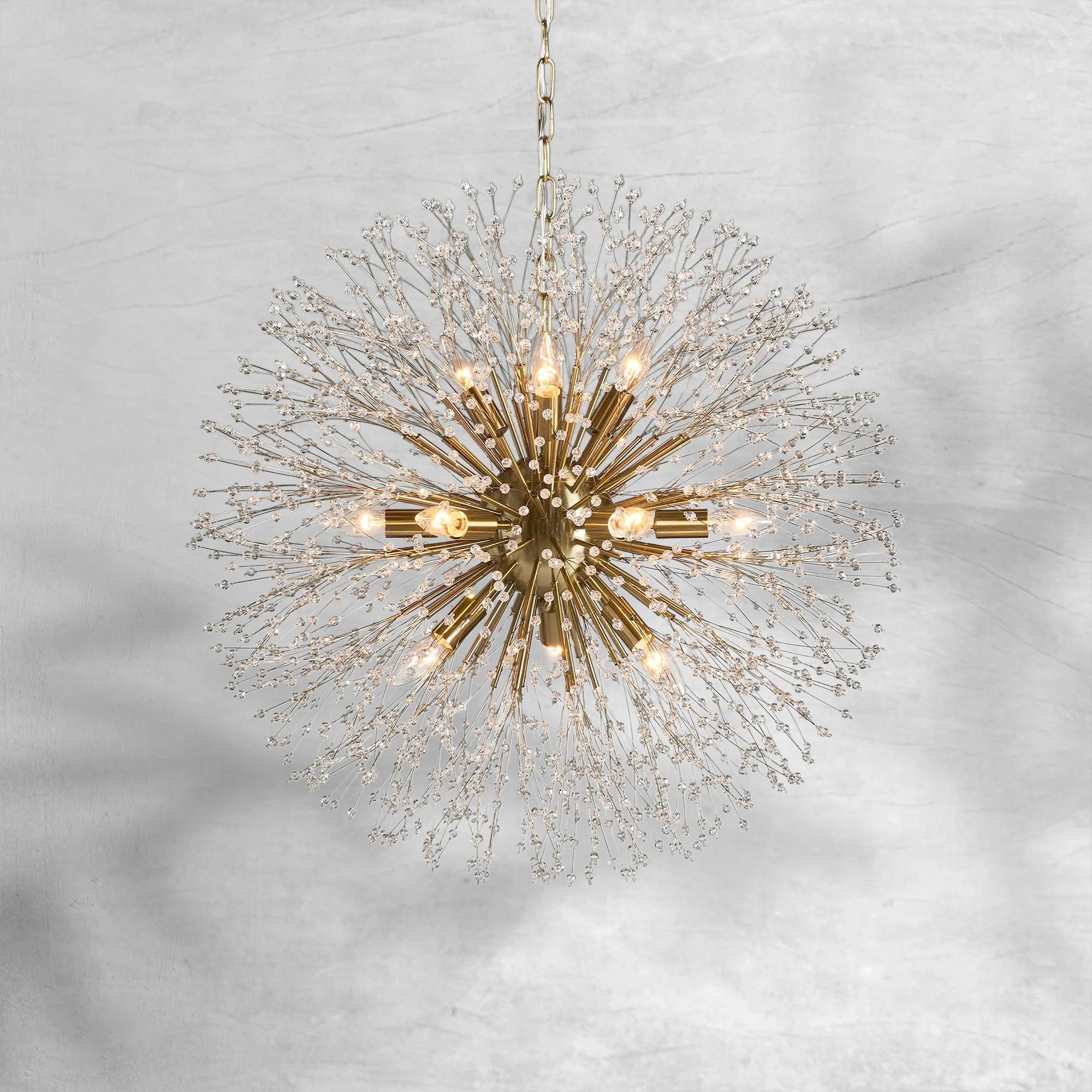 Dandelion Round Chandelier 22"30"43"