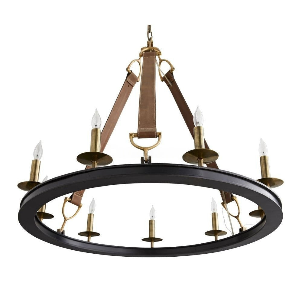 CHANEY CHANDELIER 33”D
