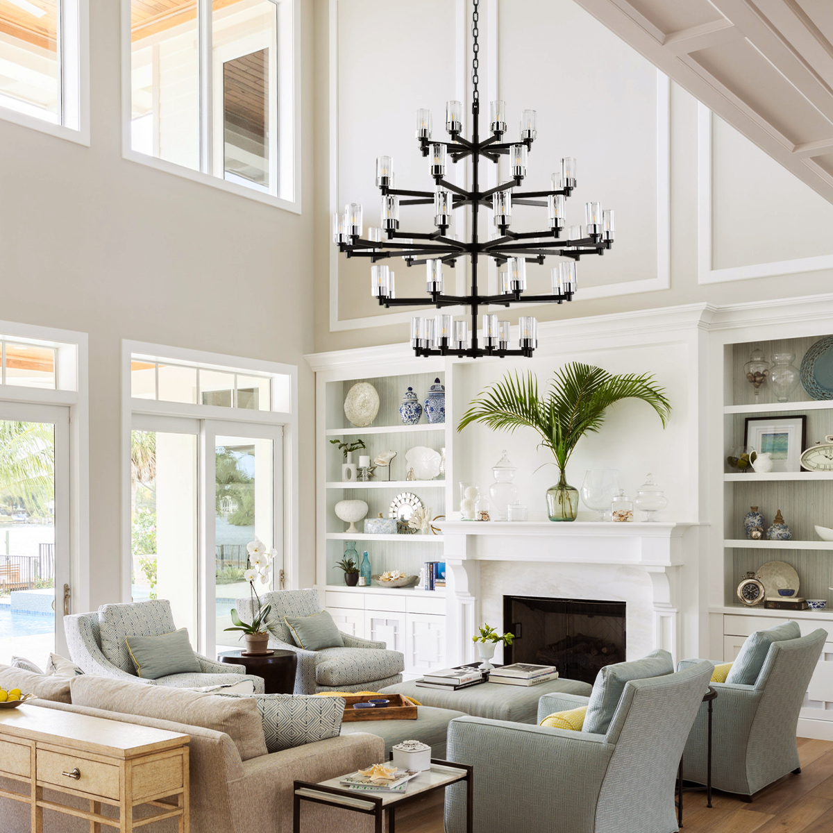 Kleidoscope Tiered Large Chandelier