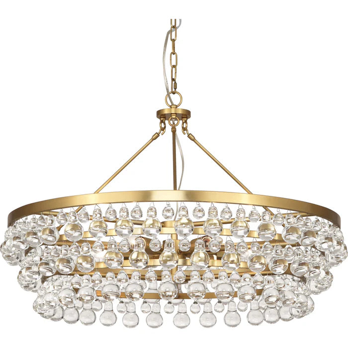 Cally 6 Light Chandelier 35"