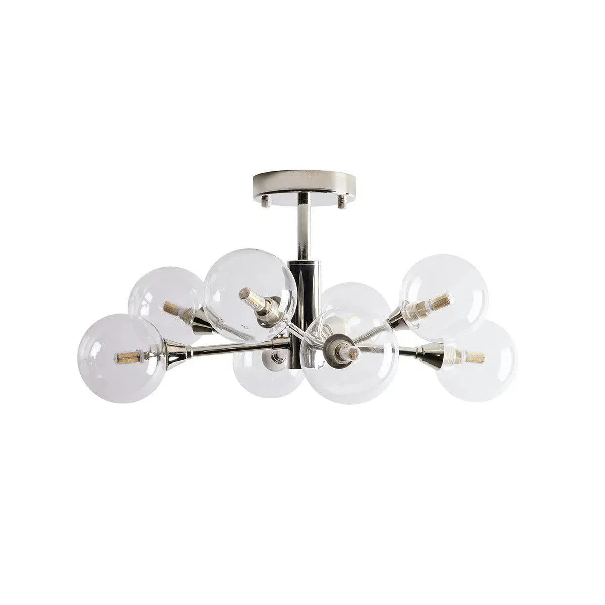 Apollo Moder Glass Ball Flushmount 20''36''47''