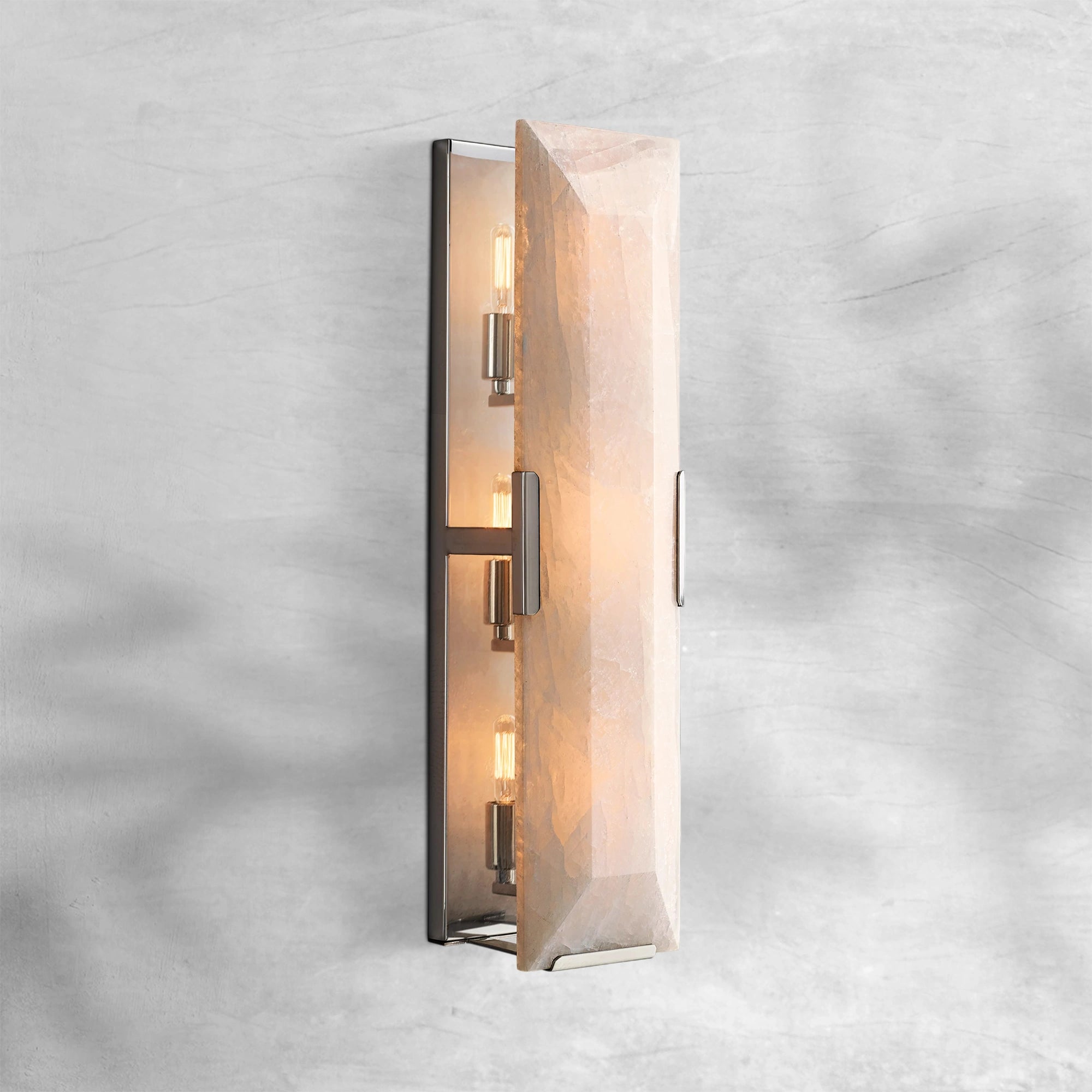 Harlew Calcite Linear Sconce