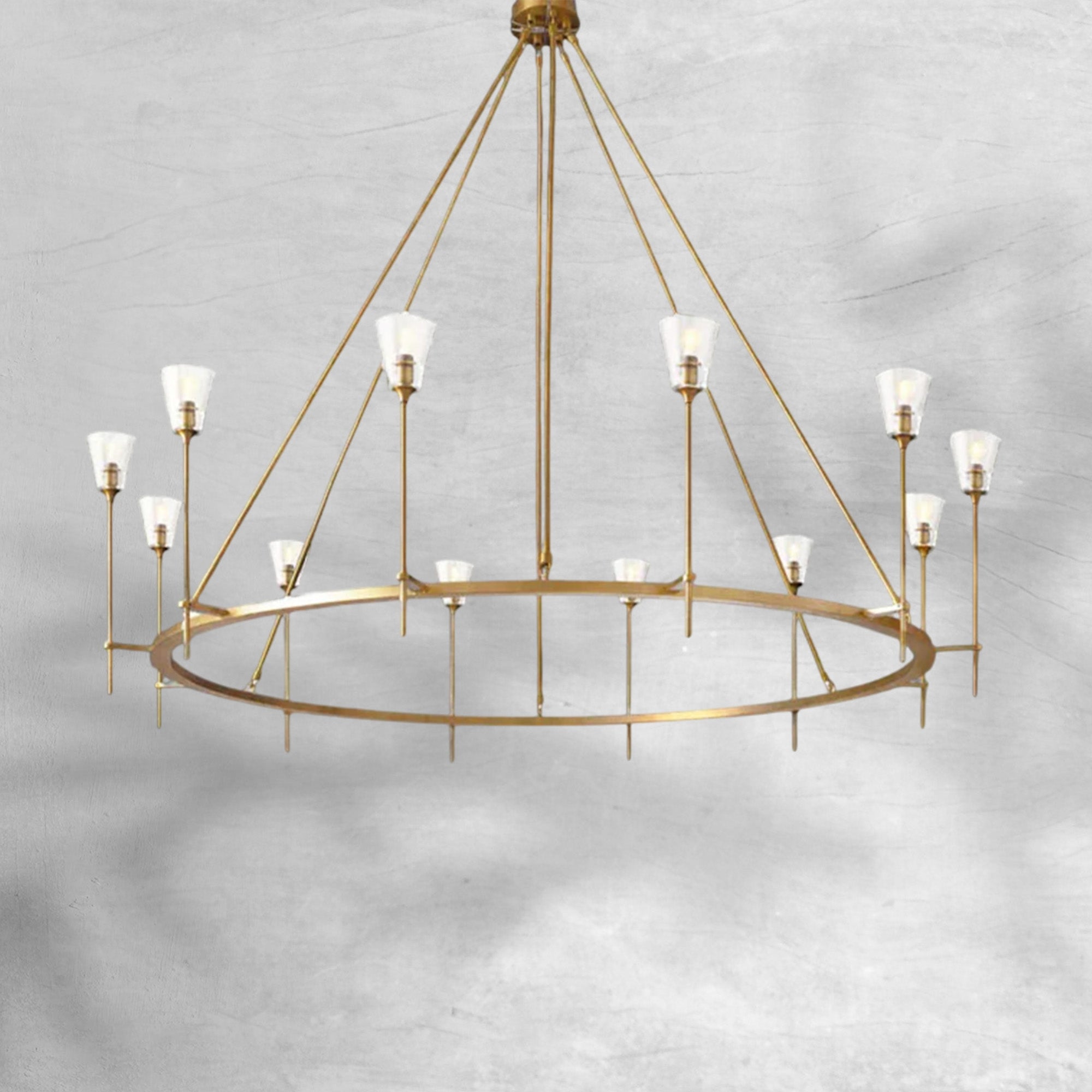 Torcho Round Chandelier 70"