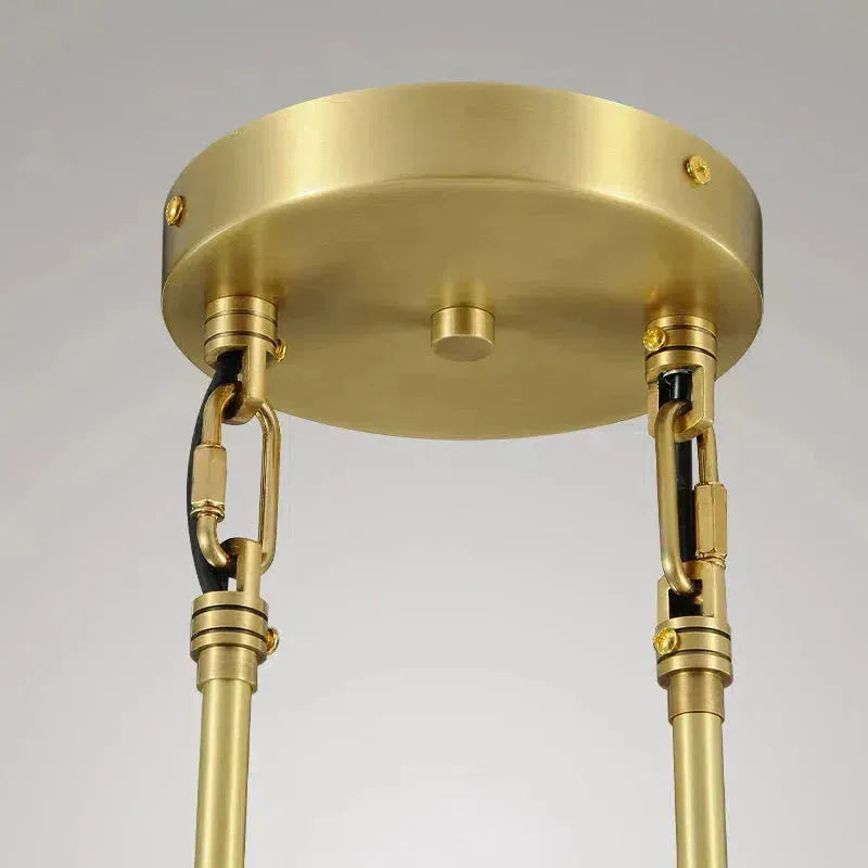 Raindrop Round Chandelier 2-Light 5"