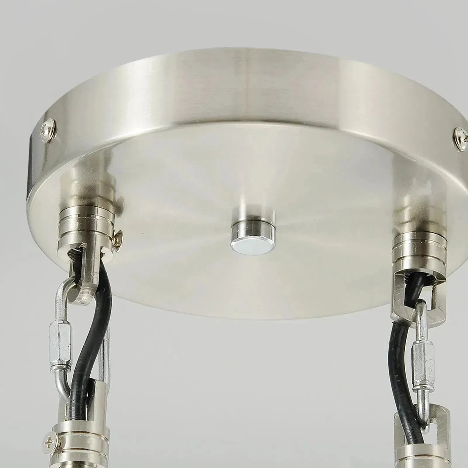 Raindrop Round Chandelier 2-Light 5"