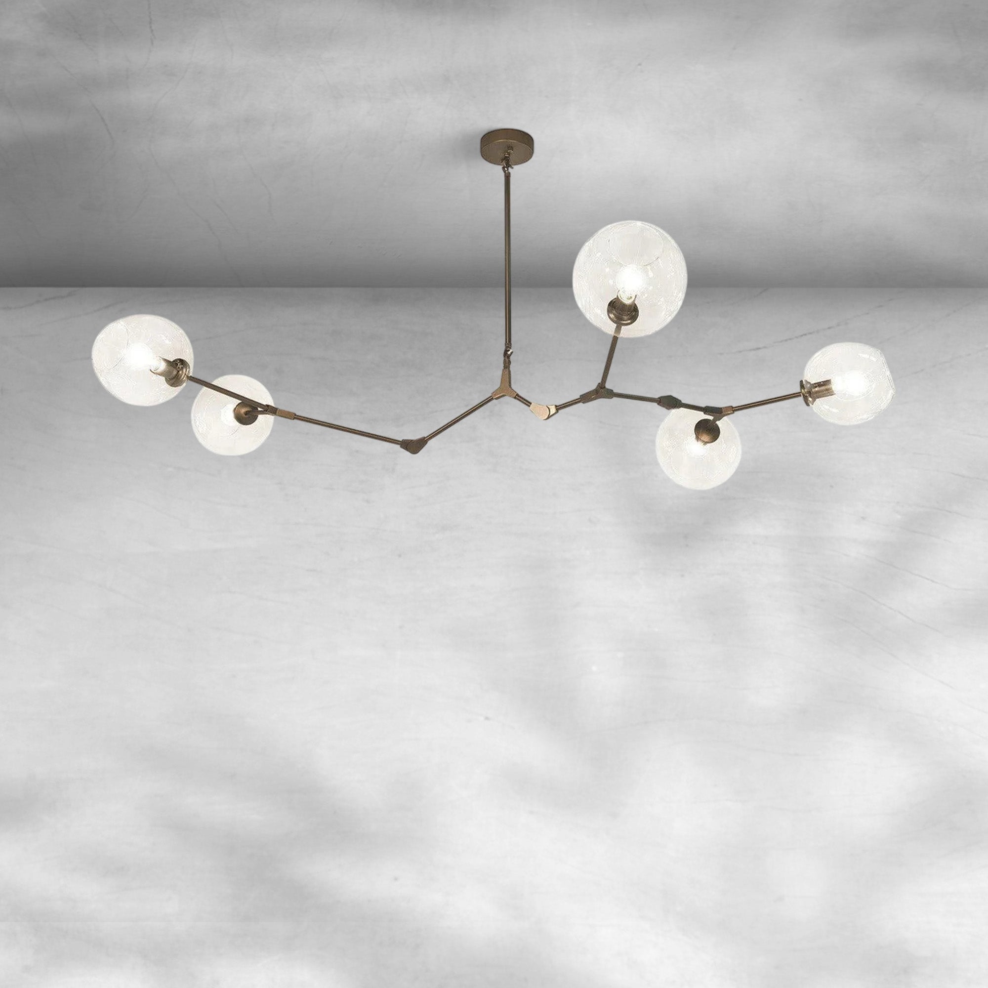 Covington Horizontal Globe Branching Bubble Chandelier