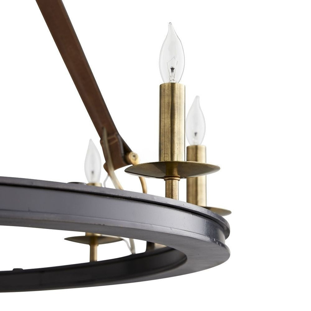CHANEY CHANDELIER 33”D