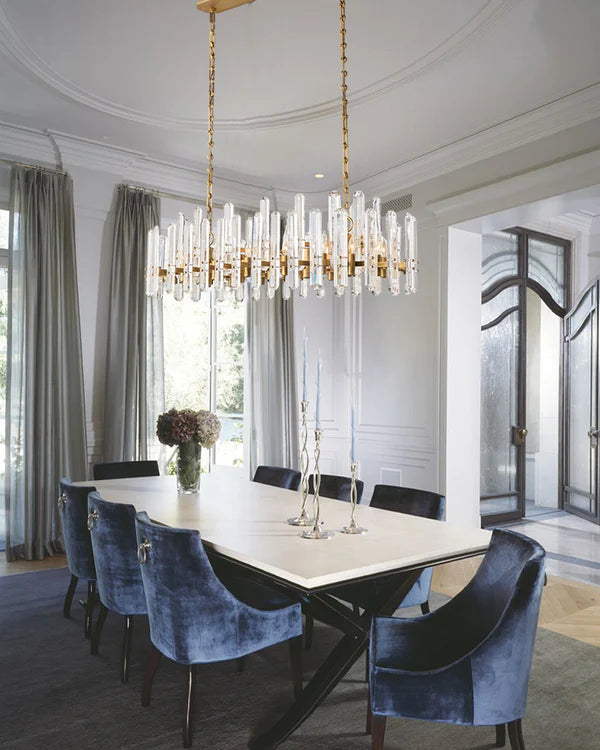Bonington Rectangular chandelier  54” 72"
