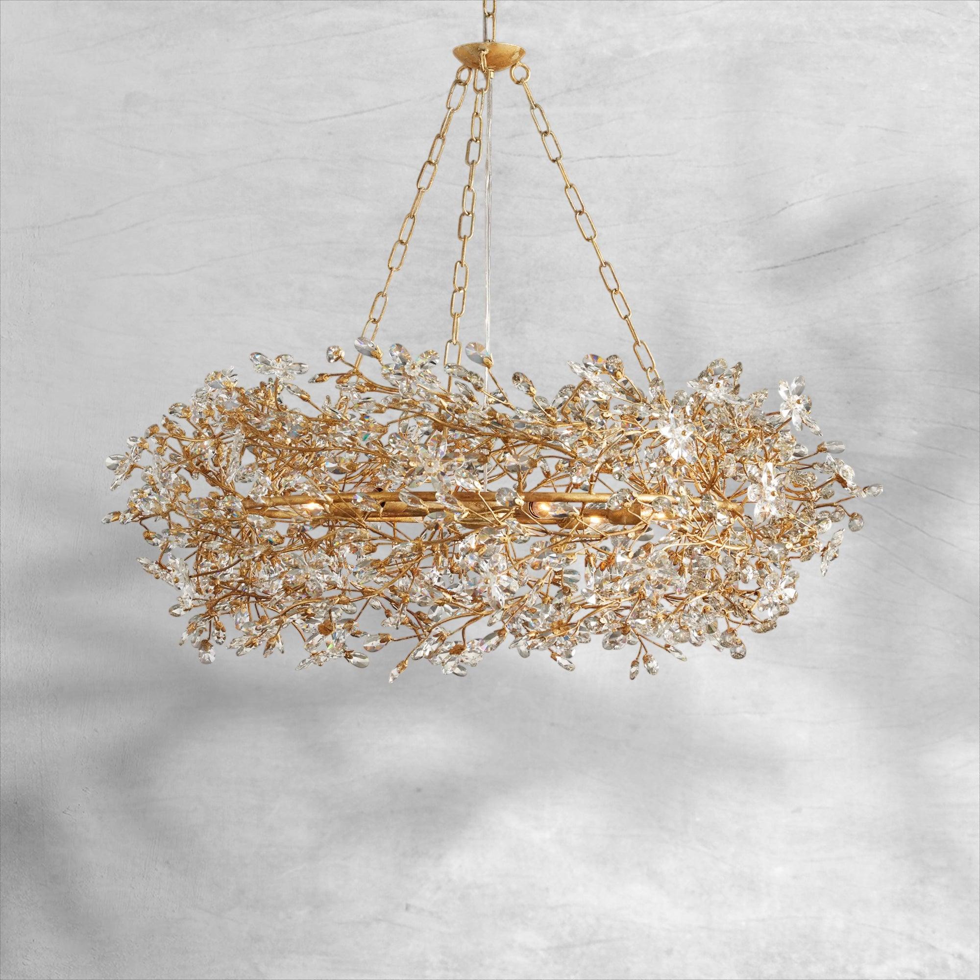 Fiore Crown Chandelier 39