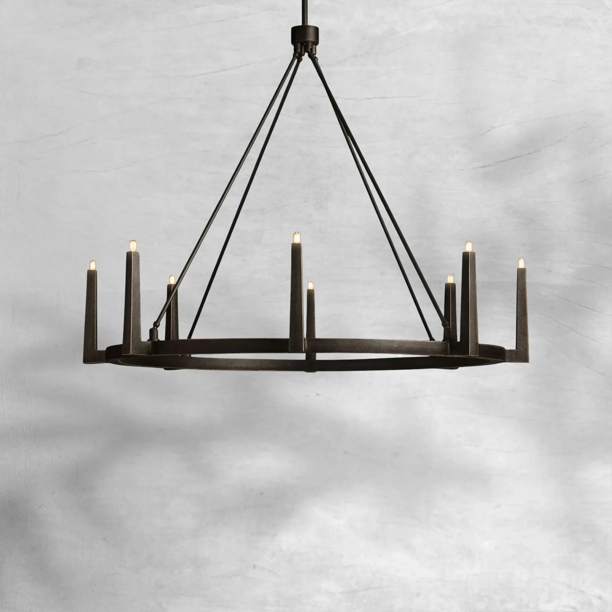 Emmet Round Chandelier 42''54''