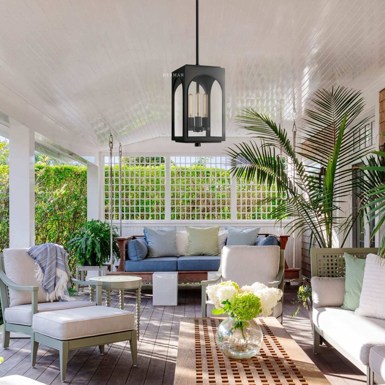 Palladian Outdoor Pendant