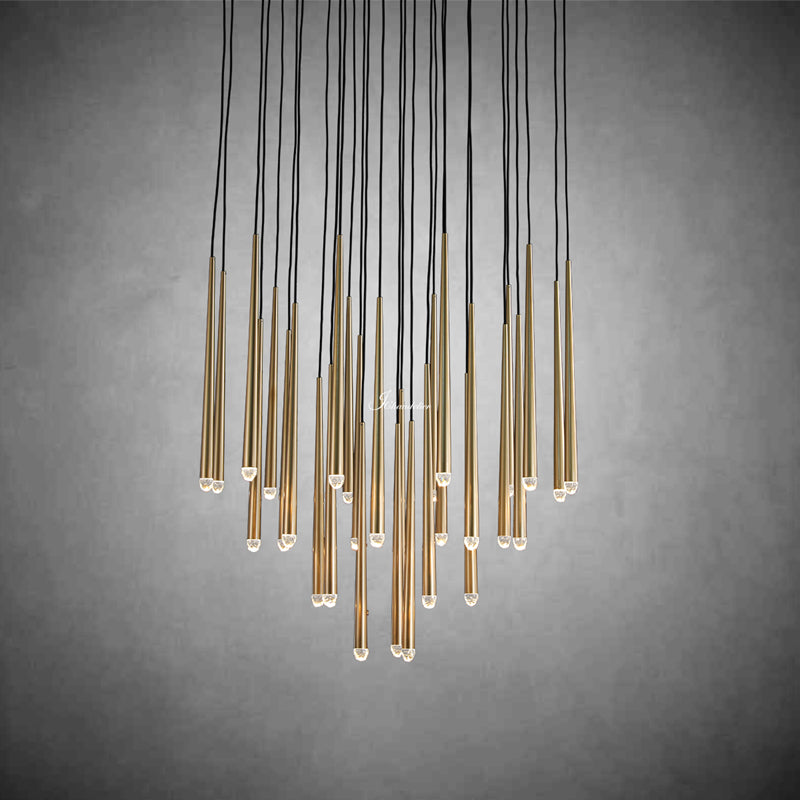 Aquitain Modern Round Chandelier 48"