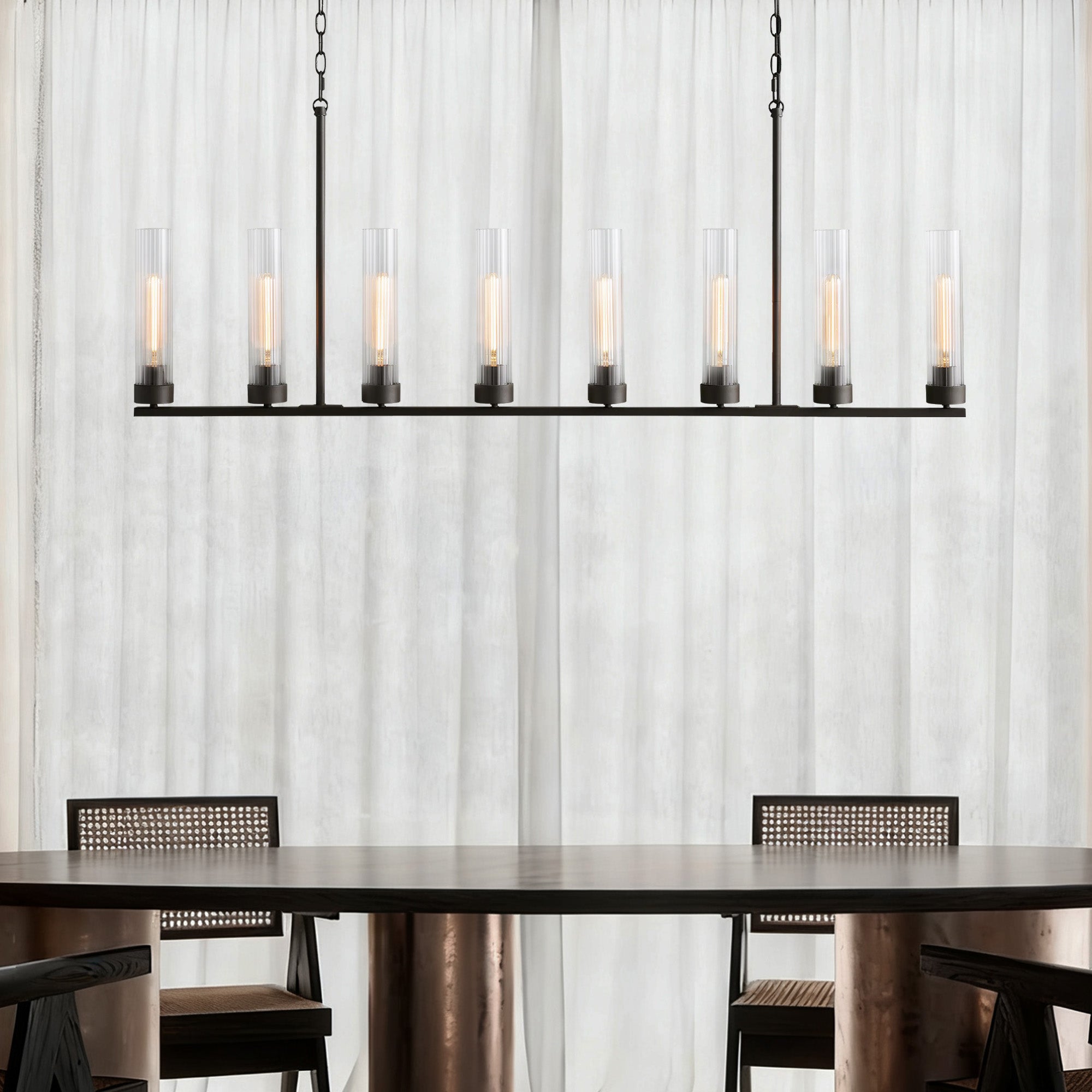 Andreas Linear Chandelier 5/7/8 Light