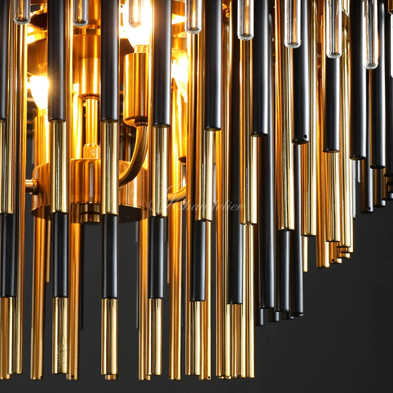 Emila Sculpture Round Chandelier 24", 32", 42"