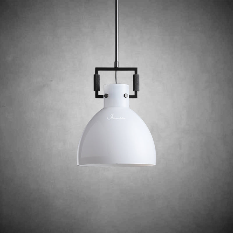 Miranda Modern Milk Glass Pendant Light