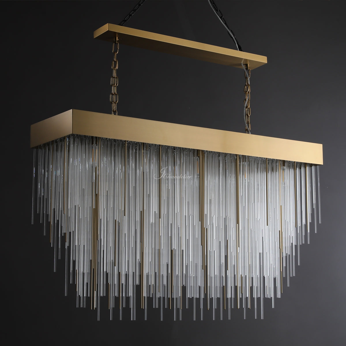 Casa Rectangular Chandelier 54"