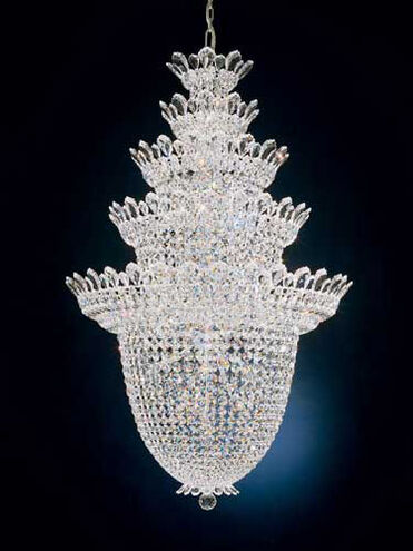 Trillane Five-layer Crystal Chandelier 33"