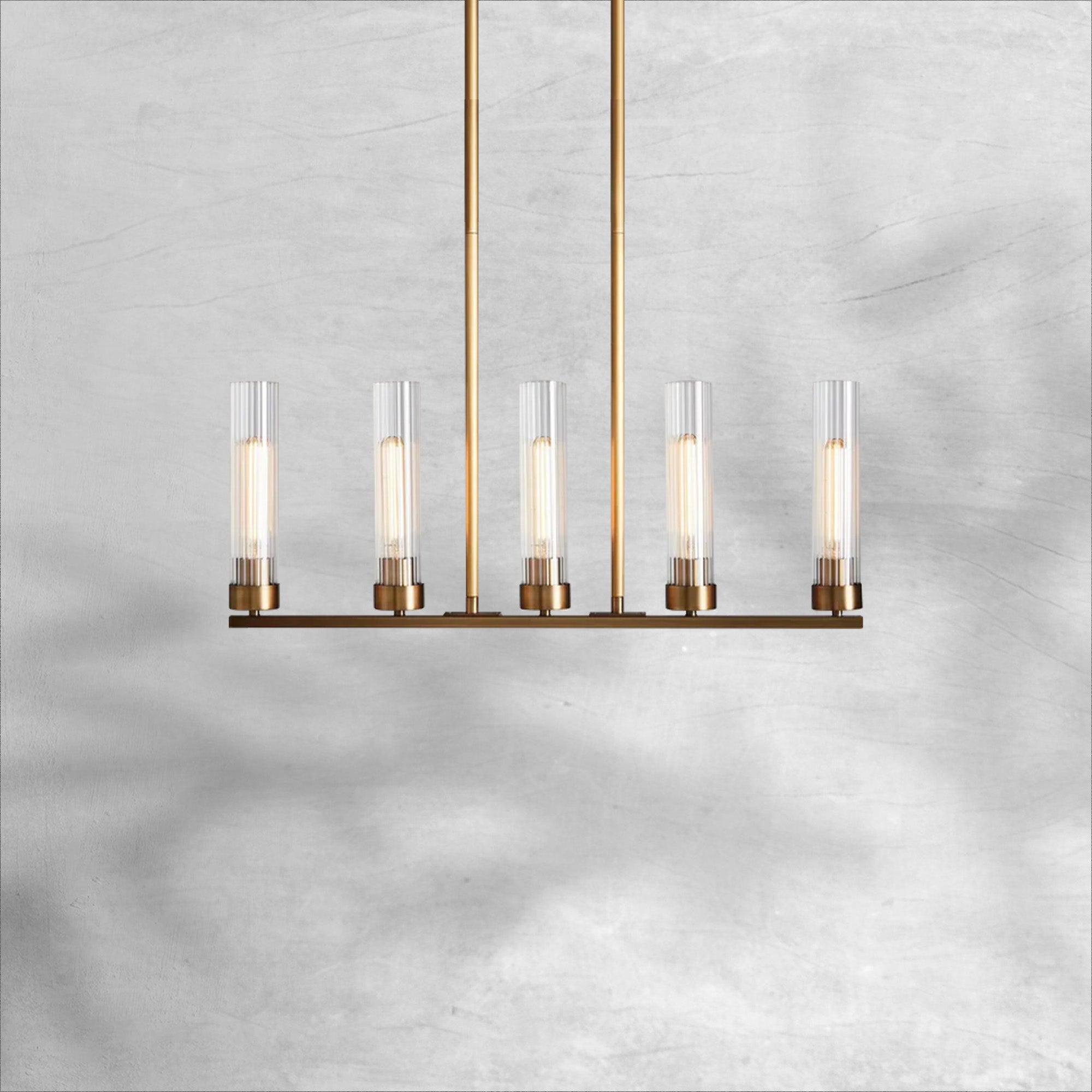 Andreas Linear Chandelier 5/7/8 Light