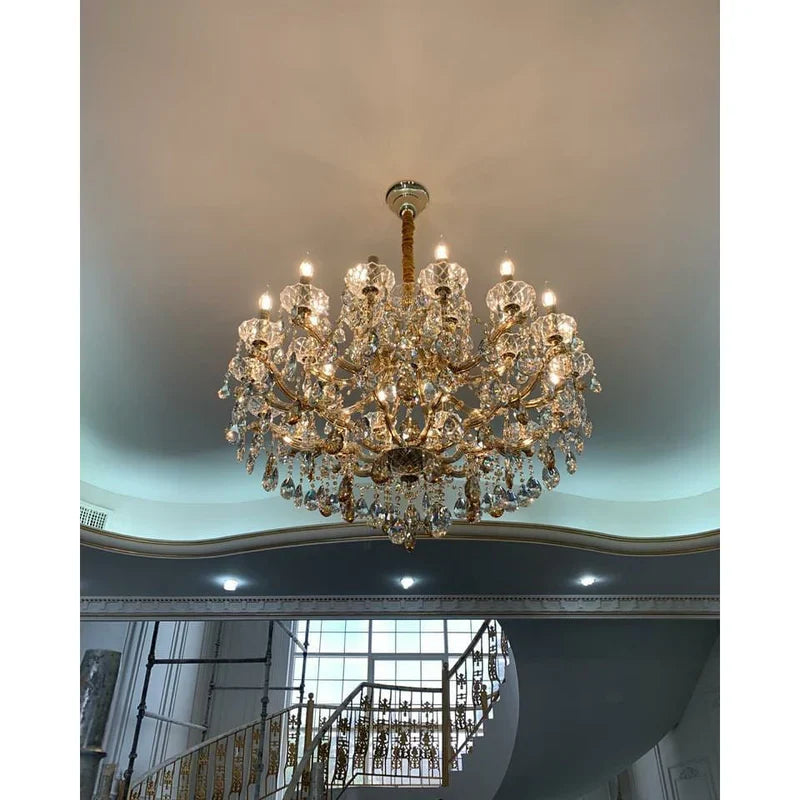 Allumage Extra Wide Classic Crystal Chandelier