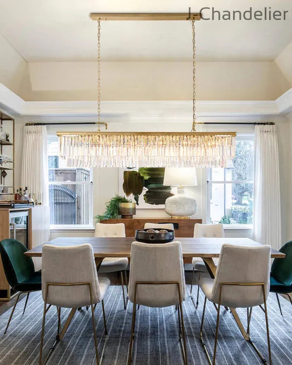 1920s Odaon Art Deco Rectangular Chandelier 40"