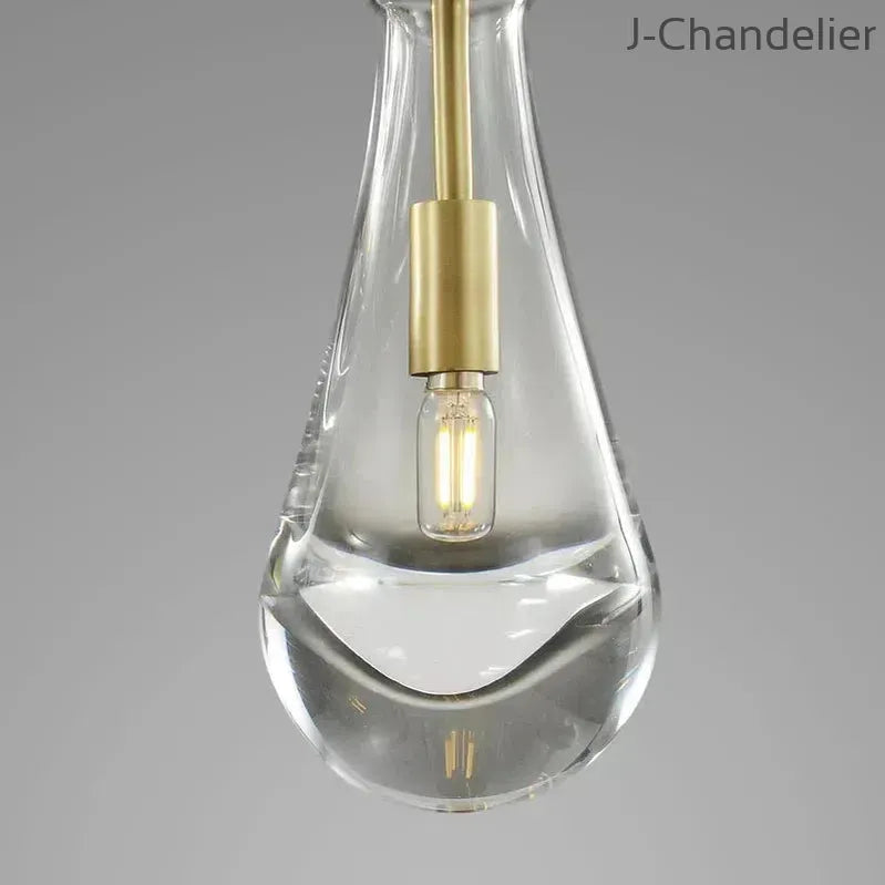 Raindrop Linear Chandelier 5-Light 36"