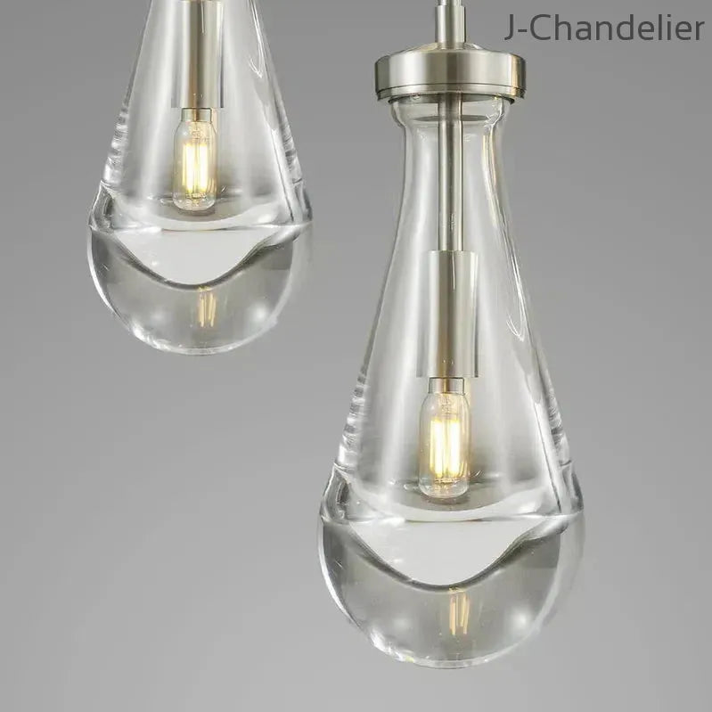 Raindrop Linear Chandelier 5-Light 36"