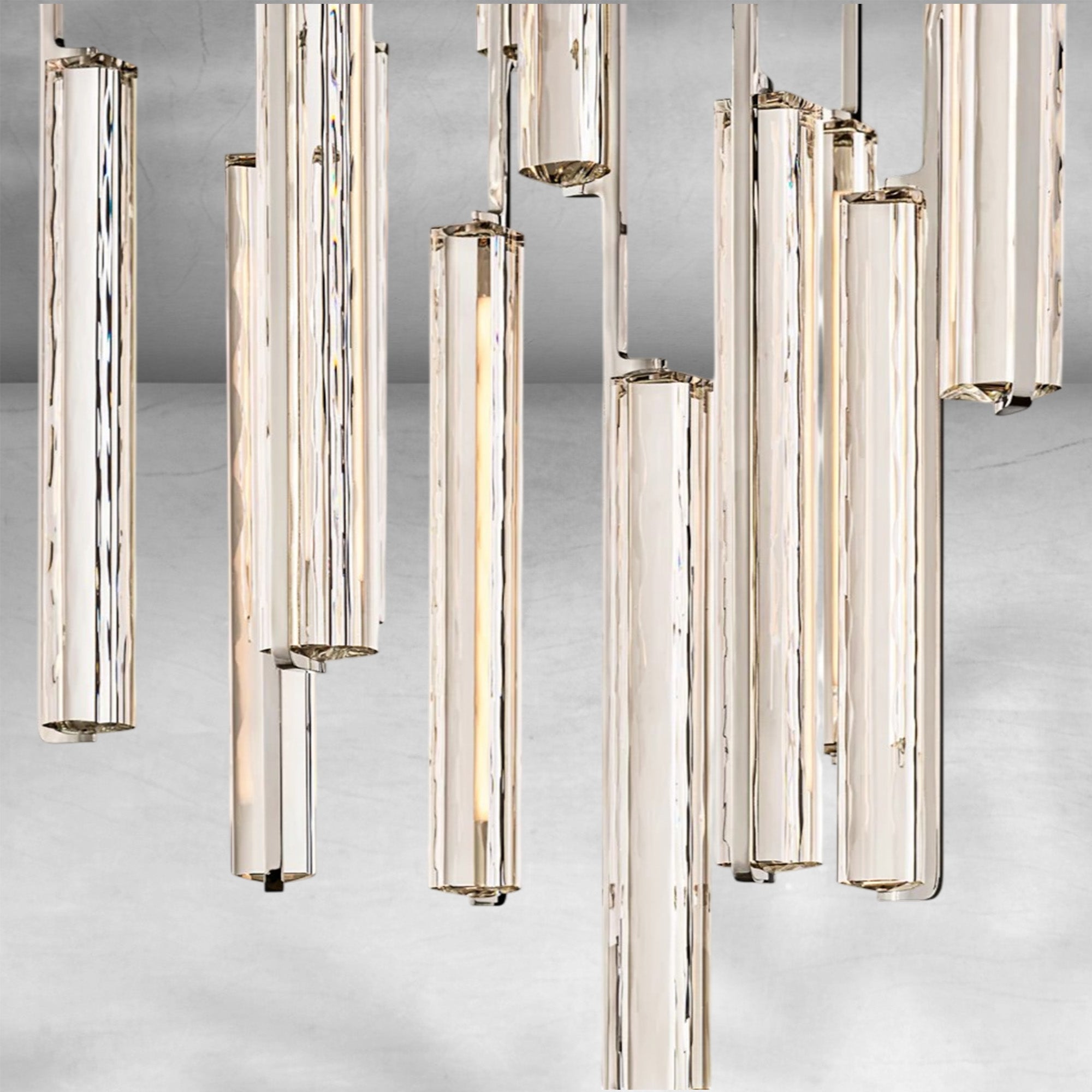 Auduban Crystal Round Chandelier