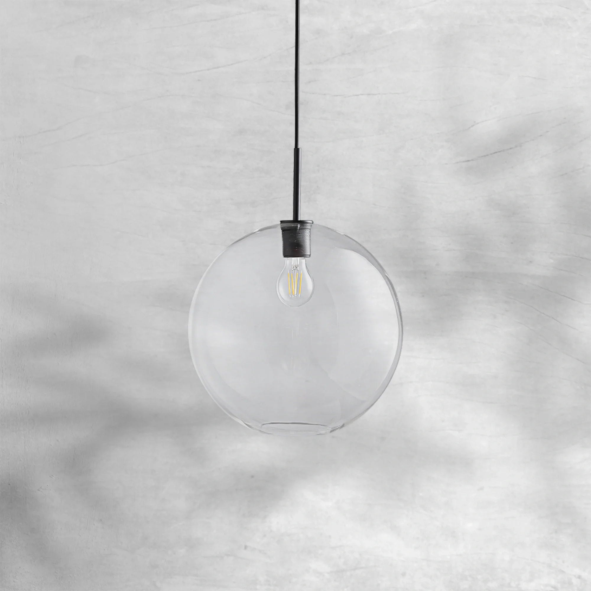 Utilitaive Globe Shade Pendant 8"11"14"