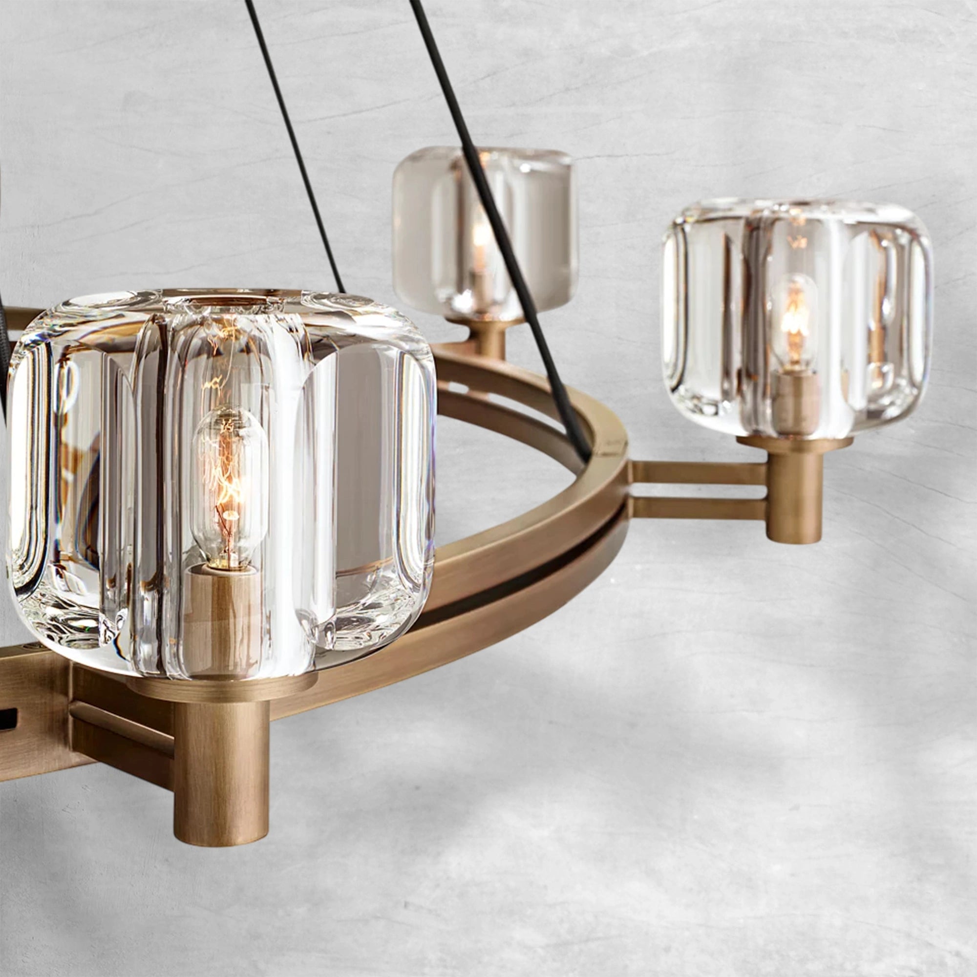 Demaket Round Chandelier 36"48"60"