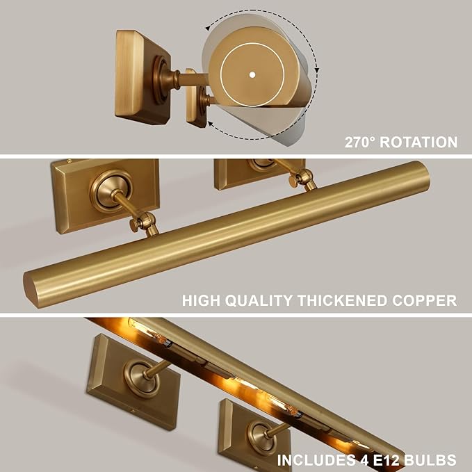 JC Brass Picture Light