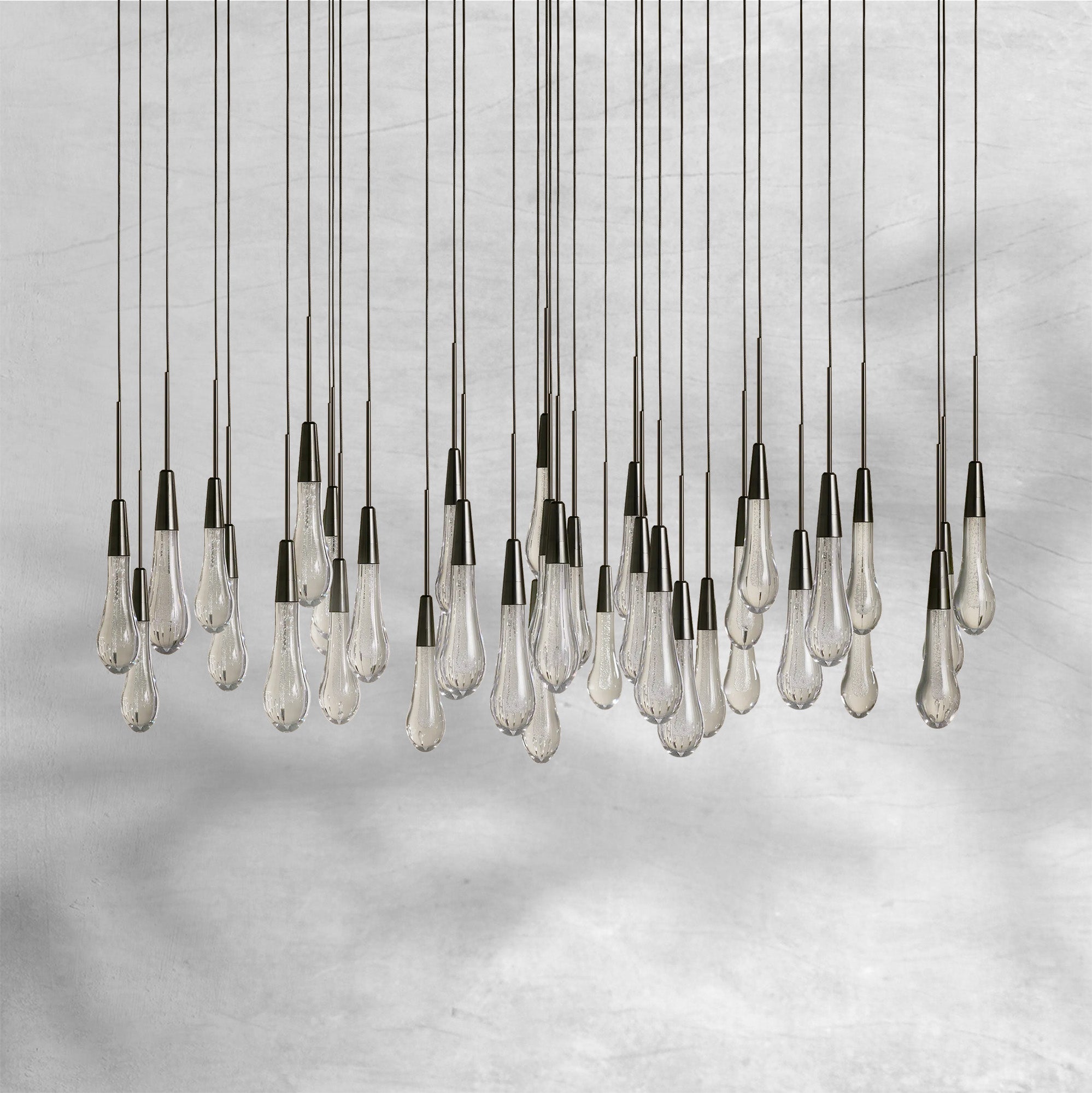 Soltaire Round Chandelier 17"24"36"48''58"